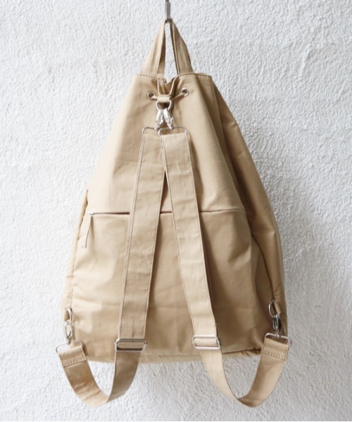 EARTH MADE(アースメイド)の「TFM 3WAY BACKPACK(バックパック/リュック・メンズ・ブラック/ベージュ/カーキ・FREE)」の5枚目の写真