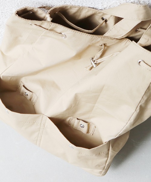 EARTH MADE(アースメイド)の「TFM 3WAY BACKPACK(バックパック/リュック・メンズ・ブラック/ベージュ/カーキ・FREE)」の7枚目の写真