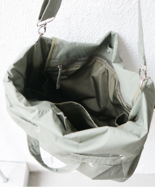 EARTH MADE(アースメイド)の「TFM 3WAY BACKPACK(バックパック/リュック・メンズ・ブラック/ベージュ/カーキ・FREE)」の11枚目の写真