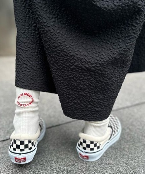 VANS ヴァンズ SLIP ON スリッポン V98CLA BLACK/WHT/CHK