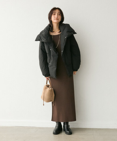 リヴドロワ RIVE DROITE 軽量スタンドカラーダウン 【新品タグ付き