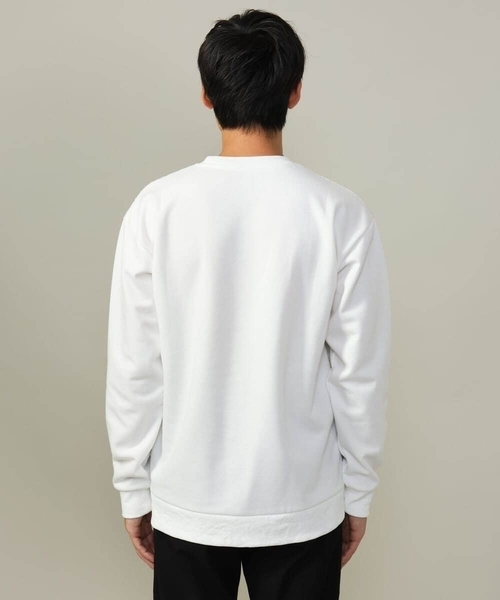 a.v.v（アーヴェヴェ）の「【大人に着映える】フクレジャカードプルオーバー（Tシャツ/カットソー・メンズ・アイボリー/ブラック/ホワイト・44/46/48/50/52）」の20枚目の写真