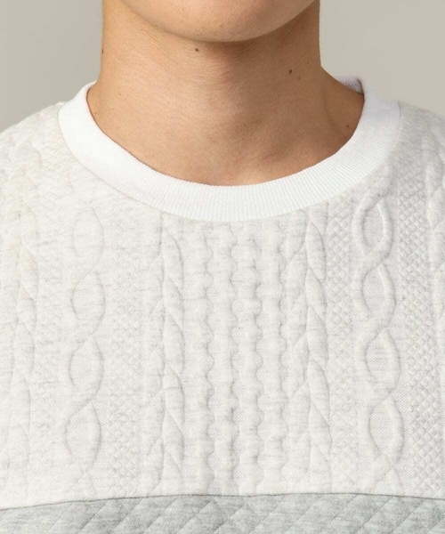 a.v.v（アーヴェヴェ）の「【大人に着映える】フクレジャカードプルオーバー（Tシャツ/カットソー・メンズ・アイボリー/ブラック/ホワイト・44/46/48/50/52）」の21枚目の写真