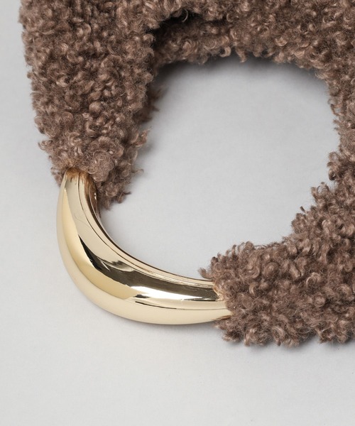 A part by（アパートバイ）の「【別注】LE VERNIS ボアバッグ