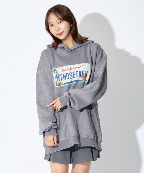 Number Plate Light Hoodie（パーカー）｜mindseeker（マインドシーカー）