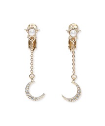 LANVIN en Bleu | 月モチーフ スウィングイヤリング(イヤリング)