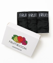 FRUIT OF THE LOOM（フルーツオブザルーム）の「『FRUIT OF THE LOOM/フルーツオブザルーム』成形無地3P　箱入りアンダーウェア（ボクサーパンツ・メンズ）」