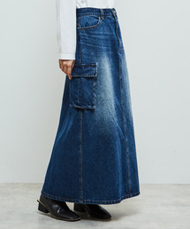 SOFFITTO | 立体ポケット付きデニムスカート(スカート)