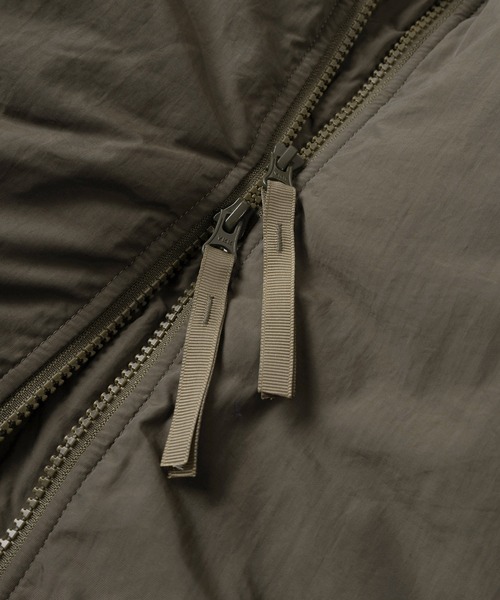 HOUSTON（ヒューストン）の「【86】【HOUSTON/ヒューストン】ミリタリースペック LEVEL7 COLD PARKA JKT/ ナイロンスタンドブルゾン/撥水（ミリタリージャケット・メンズ・オリーブ/ブラック/ブラウン/ライトグレー/オリーブ系/ブラック系/ライトグレー系・M/L/XL）」の11枚目の写真