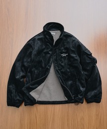 kutir（クティール）の「ADDED STAND NECK BOA BLOUSON / スタンドネック裏ボア中綿ブルゾン 【NEW COLOR】（ブルゾン）」