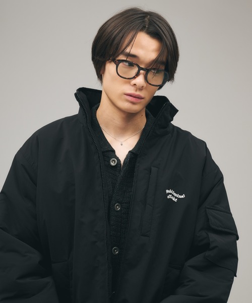 chikakisada スタンドネックフリルブルゾン chikakisada スタンドネックフリルブルゾン chikakisada スタンド