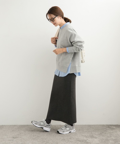 URBAN RESEARCH DOORS(アーバンリサーチドアーズ)の「『UR TECH』裏起毛サイド釦スウェット(スウェット・レディース・ブラック/グレー系その他/ピンク・MEDIUM)」の20枚目の写真