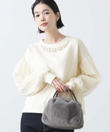 Gready Brilliant | パールチュールカットソー(Tシャツ/カットソー)