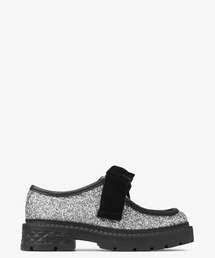 JIMMY CHOO（ジミーチュウ）の「MARLOW DIAMOND/F（ローファー）」 - WEAR