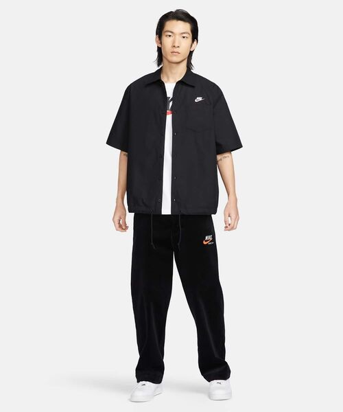 NIKE（ナイキ）の「ナイキ クラブ メンズ ショートスリーブ オックスフォード ボタンアップ シャツ / Nike Club Men's Short-Sleeve Oxford Button-Up Shirt FN3903-010 Black（シャツ/ブラウス・メンズ・ブラック・S/M/L/2XL/XL）」の14枚目の写真