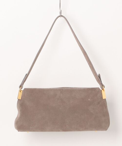 Rouge vif（ルージュヴィフ）の「【MAESTOSO/マエストソ】スクエアスウェードバッグ　ポーチ付き（ショルダーバッグ・レディース・ブラック/チョコ/モカ・フリー）」の7枚目の写真