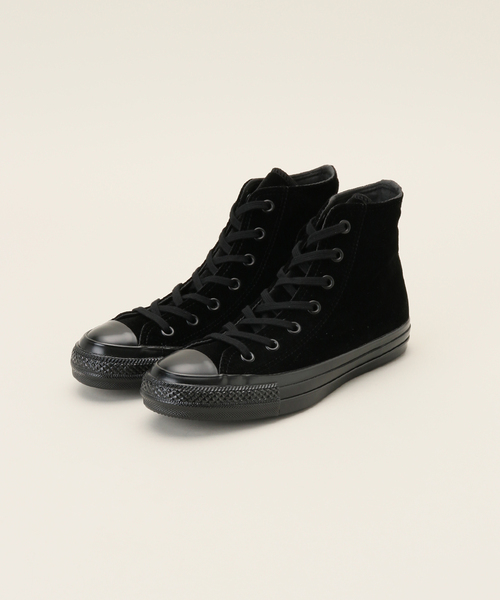 LE TALON(ルタロン)の「CONVERSE/コンバース US ベルベット HI(スニーカー・レディース・ブラック・23.5cm/23cm/24.5cm)」の1枚目の写真