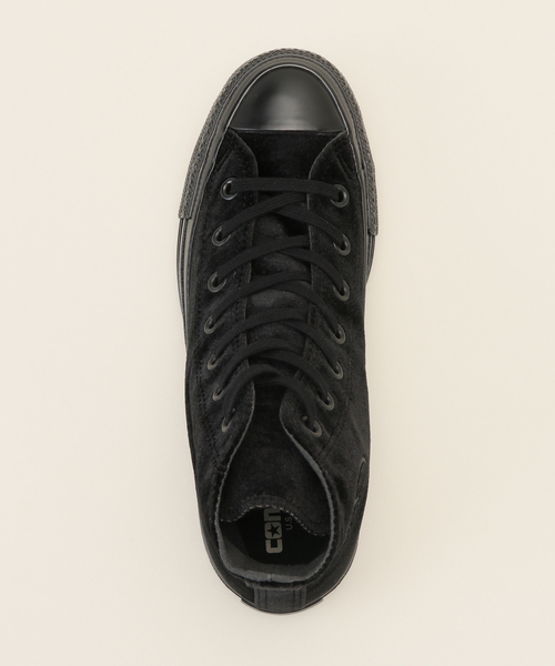 LE TALON(ルタロン)の「CONVERSE/コンバース US ベルベット HI(スニーカー・レディース・ブラック・23.5cm/23cm/24.5cm)」の6枚目の写真