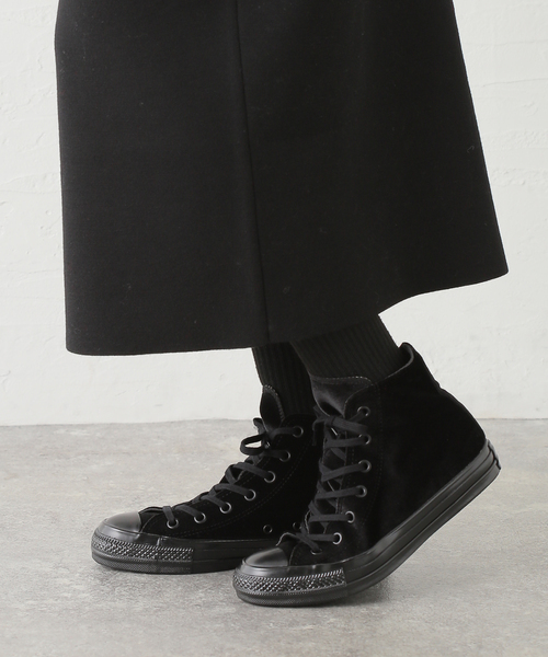 LE TALON(ルタロン)の「CONVERSE/コンバース US ベルベット HI(スニーカー・レディース・ブラック・23.5cm/23cm/24.5cm)」の14枚目の写真