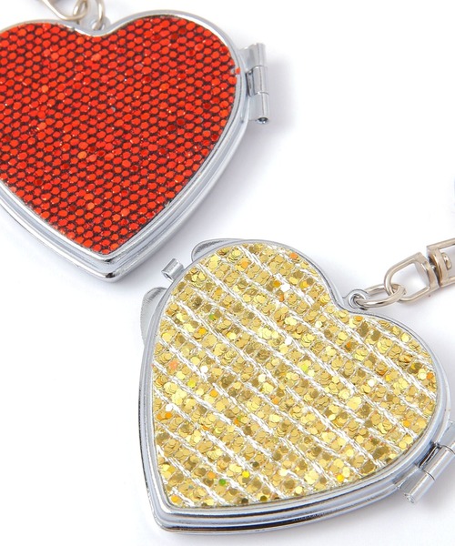 niko and...（ニコアンド）の「リバーシブルハートミラーチャーム（その他小物・レディース・レッド/グレー/イエロー・0）」の12枚目の写真