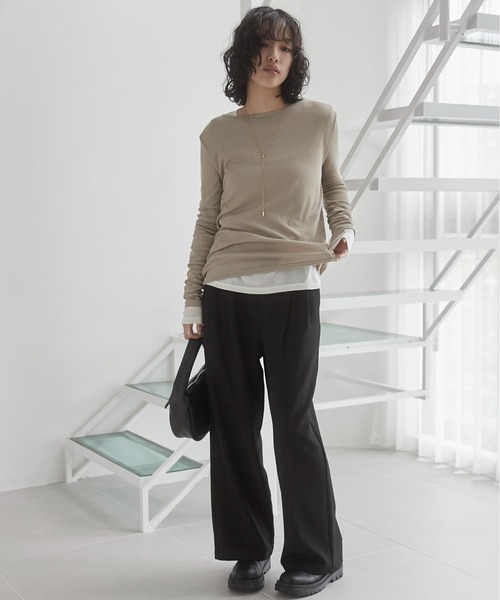 ANGIE（アンジー）の「ハーフムーンBAG（ハンドバッグ・レディース・ブラック/オフホワイト/ブラウン/レッド・FREE）」の18枚目の写真