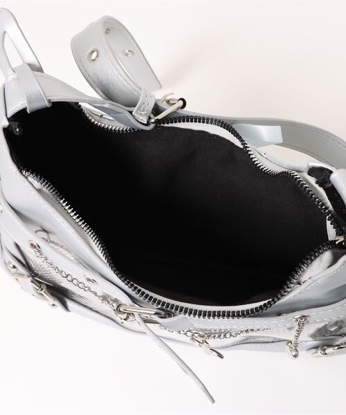 almo（アルモ）の「【LAMPOON】痛ハンドバッグ（ハンドバッグ・レディース・ブラック/シルバー・FREE）」の12枚目の写真
