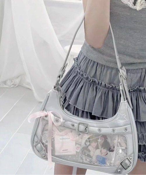 almo（アルモ）の「【LAMPOON】痛ハンドバッグ（ハンドバッグ・レディース・ブラック/シルバー・FREE）」の8枚目の写真