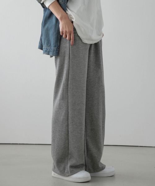 La-gemme(ラジェム)の「ストレッチリブパンツ(その他パンツ・レディース・アイボリー/ブラック/グレー/ブラウン・M/L)」の17枚目の写真