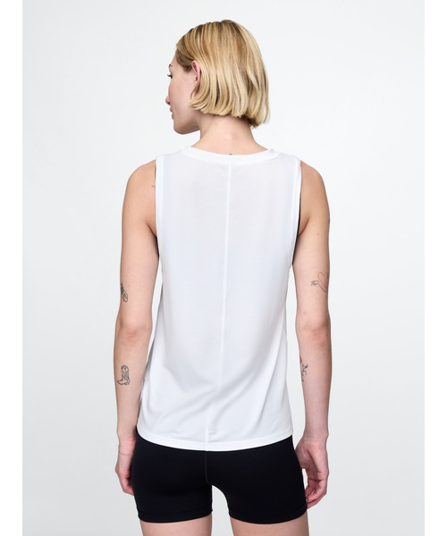 GAP(ギャップ)の「GapFit ブリーズ タンクトップ(タンクトップ・レディース・グレー/ブルー/ブラック/ホワイト/ネイビー・L/XXS/S/M/XS)」の8枚目の写真