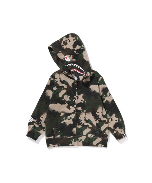MAP CAMO SHARK ZIP HOODIE（パーカー）｜A BATHING APE（アベイシング