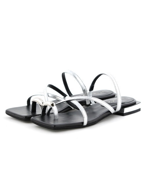 HIMIKO(ヒミコ)の「【Made in Japan】【HIMIKO】サムリングサンダル/651215(サンダル・レディース・ダークブラウン/ブラック/シルバー・22.0cm/22.5cm/23.0cm/23.5cm/24.0cm/24.5cm/25.0cm)」の12枚目の写真