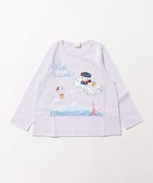 日本製/トラベルmimi長袖Tシャツ(100～140)