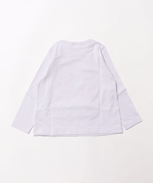 KP（ケーピー）の「日本製/トラベルmimi長袖Tシャツ(100～140)（Tシャツ/カットソー・キッズ・ラベンダー/レッド・140cm/130cm/120cm/110cm/100cm）」の3枚目の写真
