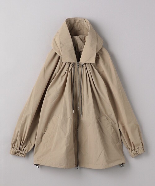 UNITED ARROWS(ユナイテッドアローズ)の「<CINOH> ナイロン ブルゾン(ナイロンジャケット・レディース・ブラック/ベージュ・36)」の1枚目の写真