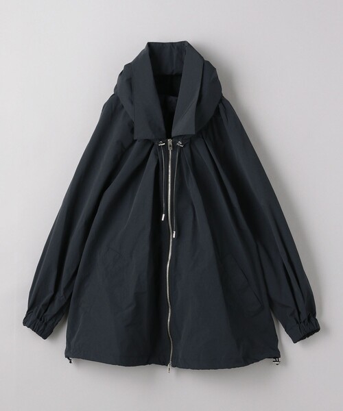 UNITED ARROWS(ユナイテッドアローズ)の「<CINOH> ナイロン ブルゾン(ナイロンジャケット・レディース・ブラック/ベージュ・36)」の2枚目の写真