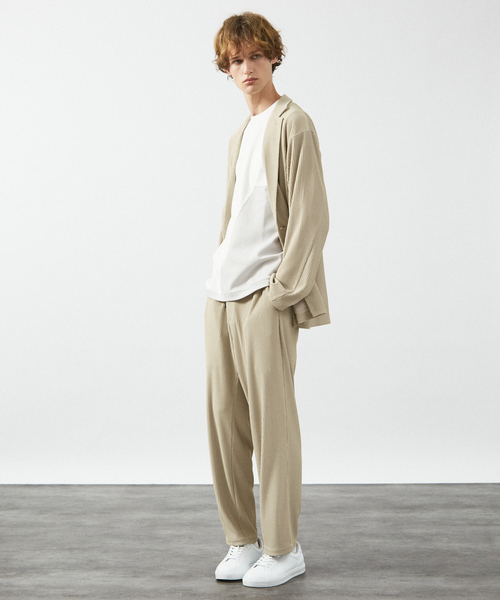 ABAHOUSE(アバハウス)の「【セットアップ対応】プリーツ イージースラックス(その他パンツ・メンズ・ベージュ/ブラック・48/46/44)」の12枚目の写真