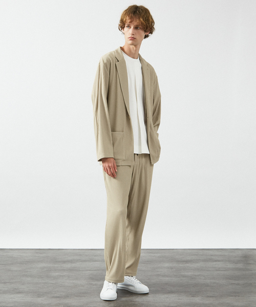 ABAHOUSE(アバハウス)の「【セットアップ対応】プリーツ イージースラックス(その他パンツ・メンズ・ベージュ/ブラック・48/46/44)」の11枚目の写真