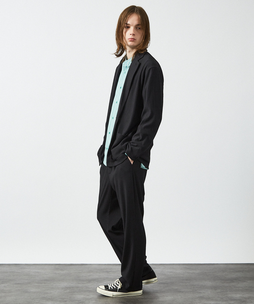 ABAHOUSE(アバハウス)の「【セットアップ対応】プリーツ イージースラックス(その他パンツ・メンズ・ベージュ/ブラック・48/46/44)」の8枚目の写真