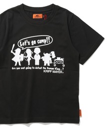 KRIFF MAYER Kid's Collection（クリフメイヤーキッズコレクション）の「【綿100％】楽LUCK-T（勇者キャンプ）（Tシャツ/カットソー）」