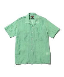 BEAMSプラス オープンカラーシャツ 新品 BEAMS MEN｜BEAMS PLUS｜先染め ナイロン 半袖 オープンカラー