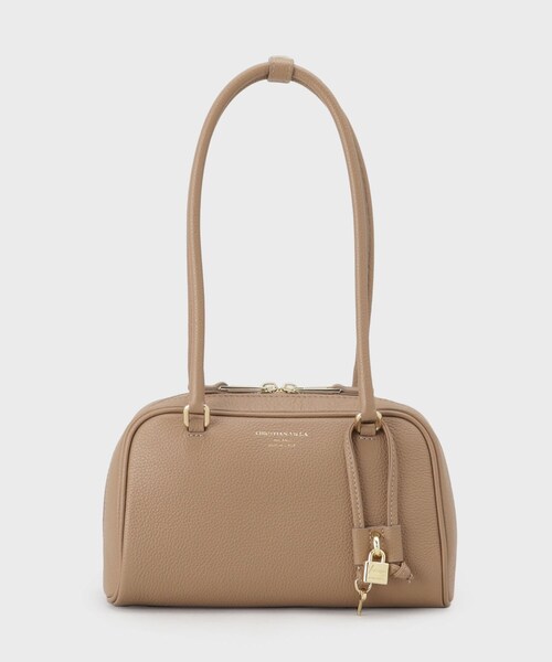 UNTITLED（アンタイトル）の「◆【CHRISTIAN VILLA】PEGGY（ペギー）チャーム付ボストンバッグ（ボストンバッグ・レディース・キャメル/ブラック/アイボリー・00）」の3枚目の写真