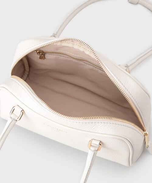 UNTITLED（アンタイトル）の「◆【CHRISTIAN VILLA】PEGGY（ペギー）チャーム付ボストンバッグ（ボストンバッグ・レディース・キャメル/ブラック/アイボリー・00）」の10枚目の写真