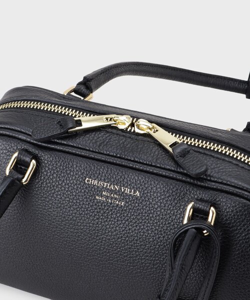 UNTITLED（アンタイトル）の「◆【CHRISTIAN VILLA】PEGGY（ペギー）チャーム付ボストンバッグ（ボストンバッグ・レディース・キャメル/ブラック/アイボリー・00）」の13枚目の写真