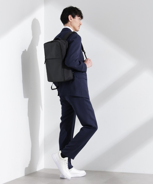 NANO universe（ナノユニバース）の「「N TROUSERS PREMIUM」強撚ピケストレッチパンツ(セットアップ可)（スラックス・メンズ・ベージュ/ネイビー・S/M/L）」の15枚目の写真