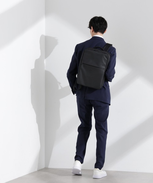 NANO universe（ナノユニバース）の「「N TROUSERS PREMIUM」強撚ピケストレッチパンツ(セットアップ可)（スラックス・メンズ・ベージュ/ネイビー・S/M/L）」の16枚目の写真
