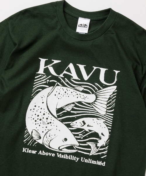 KAVU/カブー Salmon Tee/サーモンティー（Tシャツ/カットソー