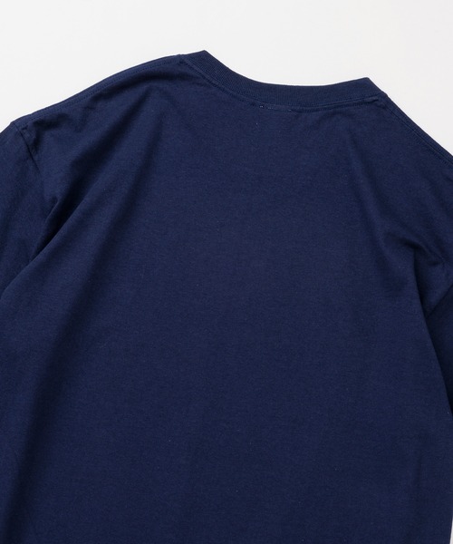 KAVU(カブー)の「KAVU/カブー Salmon Tee/サーモンティー(Tシャツ/カットソー・メンズ・ネイビー/パープル/グリーン/ピンク/チョコ・LARGE/X-LARGE/MEDIUM)」の17枚目の写真
