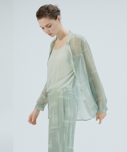 ブラウス シャツ 「A|X アルマーニ エクスチェンジ」ブロッサムプリント シフォンブラウス レディース ARMANI EXCHANGE ブラウス シャツ 「A|X アルマーニ