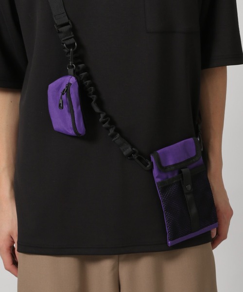 LAKOLE（ラコレ）の「リストポーチ付きマルチショルダーバッグ / 287476（ショルダーバッグ・メンズ・カーキ/パープル/ブラック・FREE）」の5枚目の写真