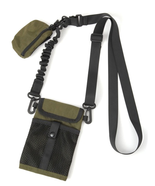 LAKOLE（ラコレ）の「リストポーチ付きマルチショルダーバッグ / 287476（ショルダーバッグ・メンズ・カーキ/パープル/ブラック・FREE）」の7枚目の写真